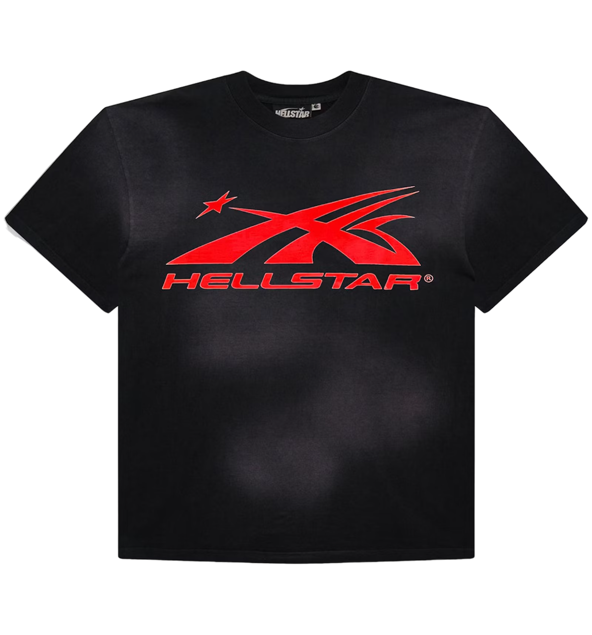 HELLSTAR SPORT LOGO GEL T-SHIRT BLACK/RED