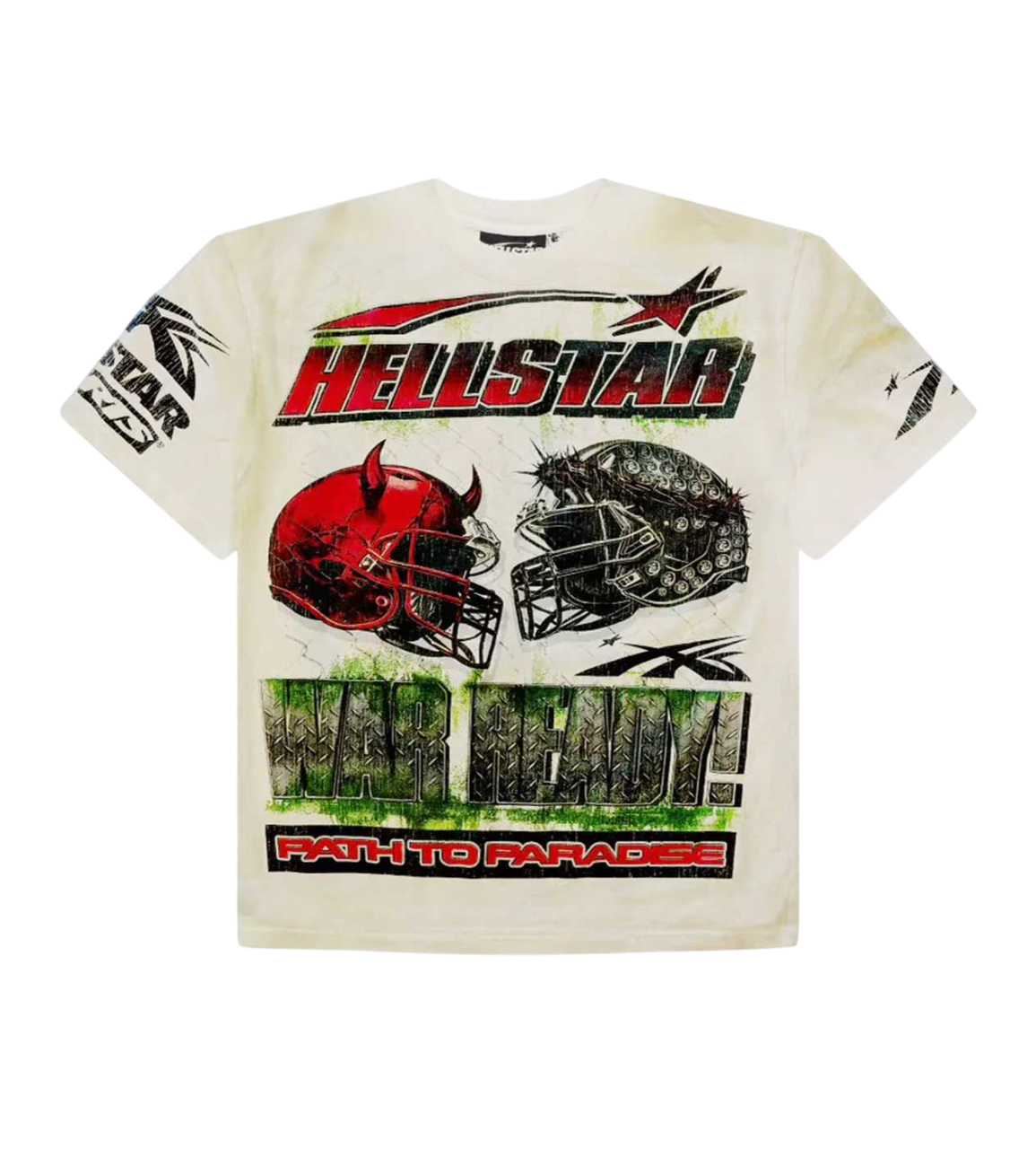 HELLSTAR WAR READY T-SHIRT CREAM