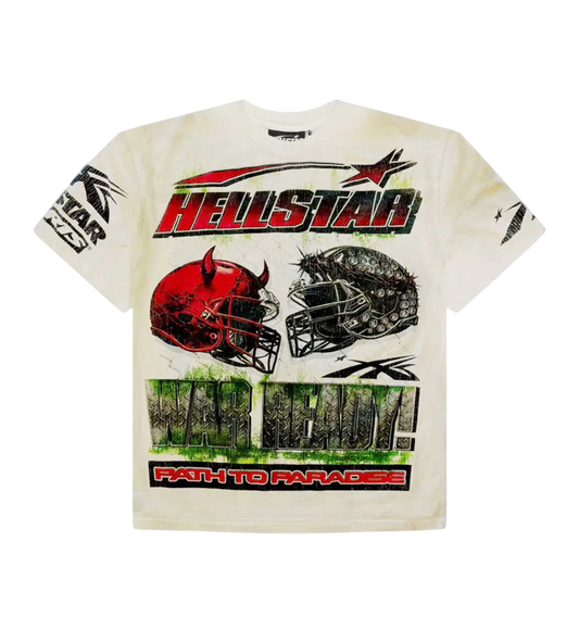 HELLSTAR WAR READY T-SHIRT CREAM