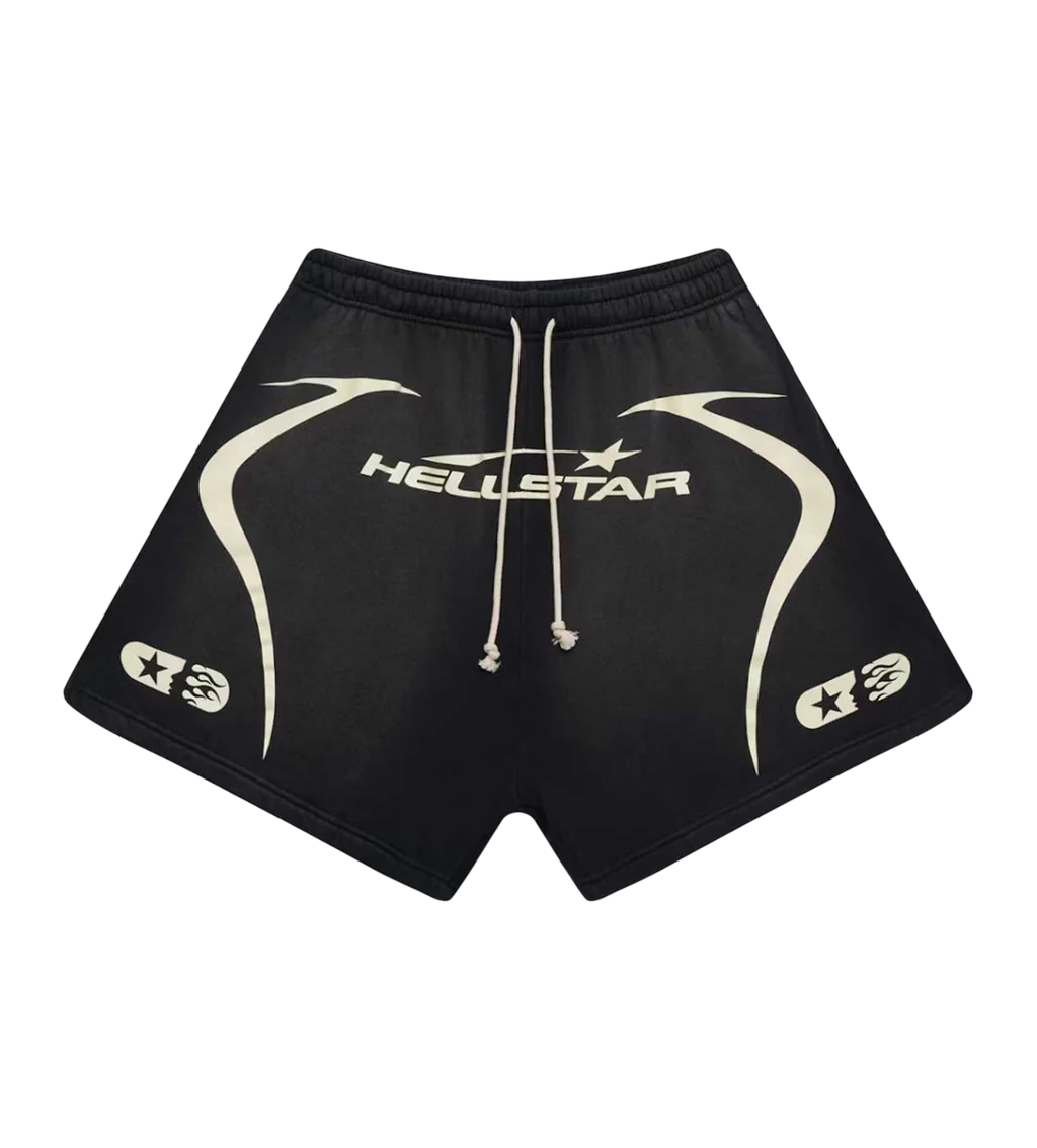 HELLSTAR WARMUP 7 ON 7 SHORTS BLACK