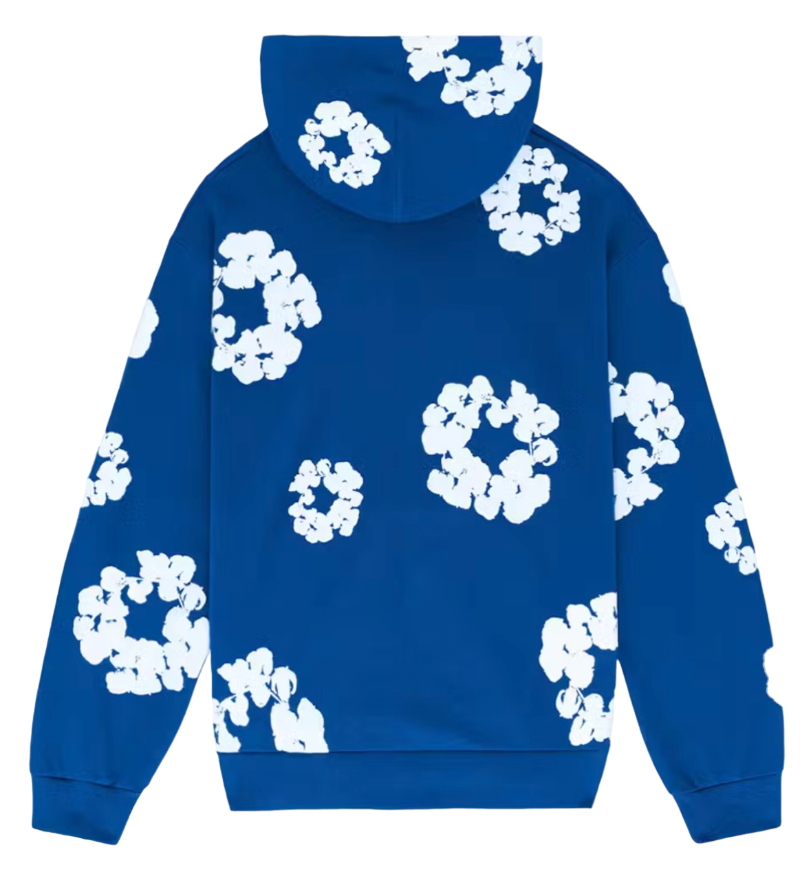 DENIM TEARS THE COTTON WREATH SWEATSHIRT ROYAL BLUE