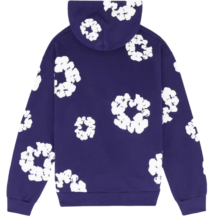 DENIM TEARS THE COTTON WREATH SWEATSHIRT PURPLE