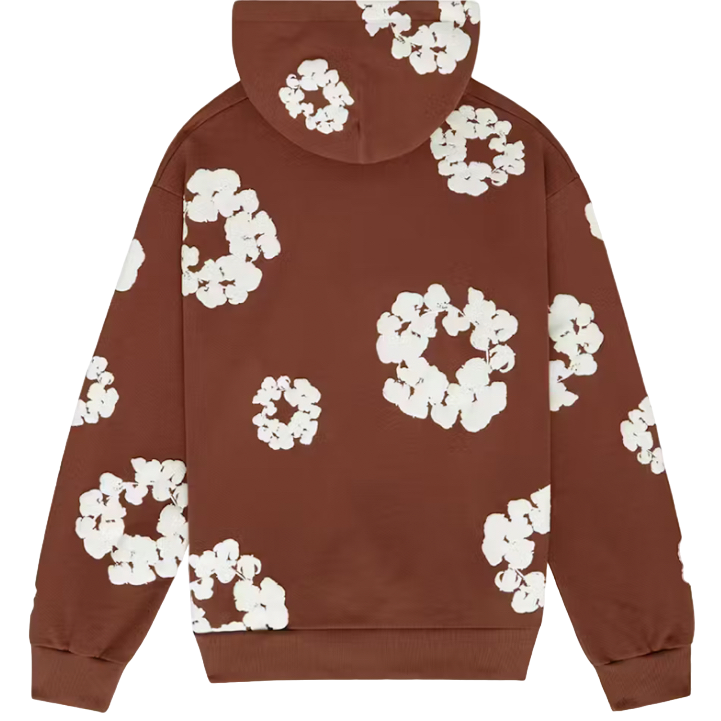 DENIM TEARS THE COTTON WREATH SWEATSHIRT BROWN
