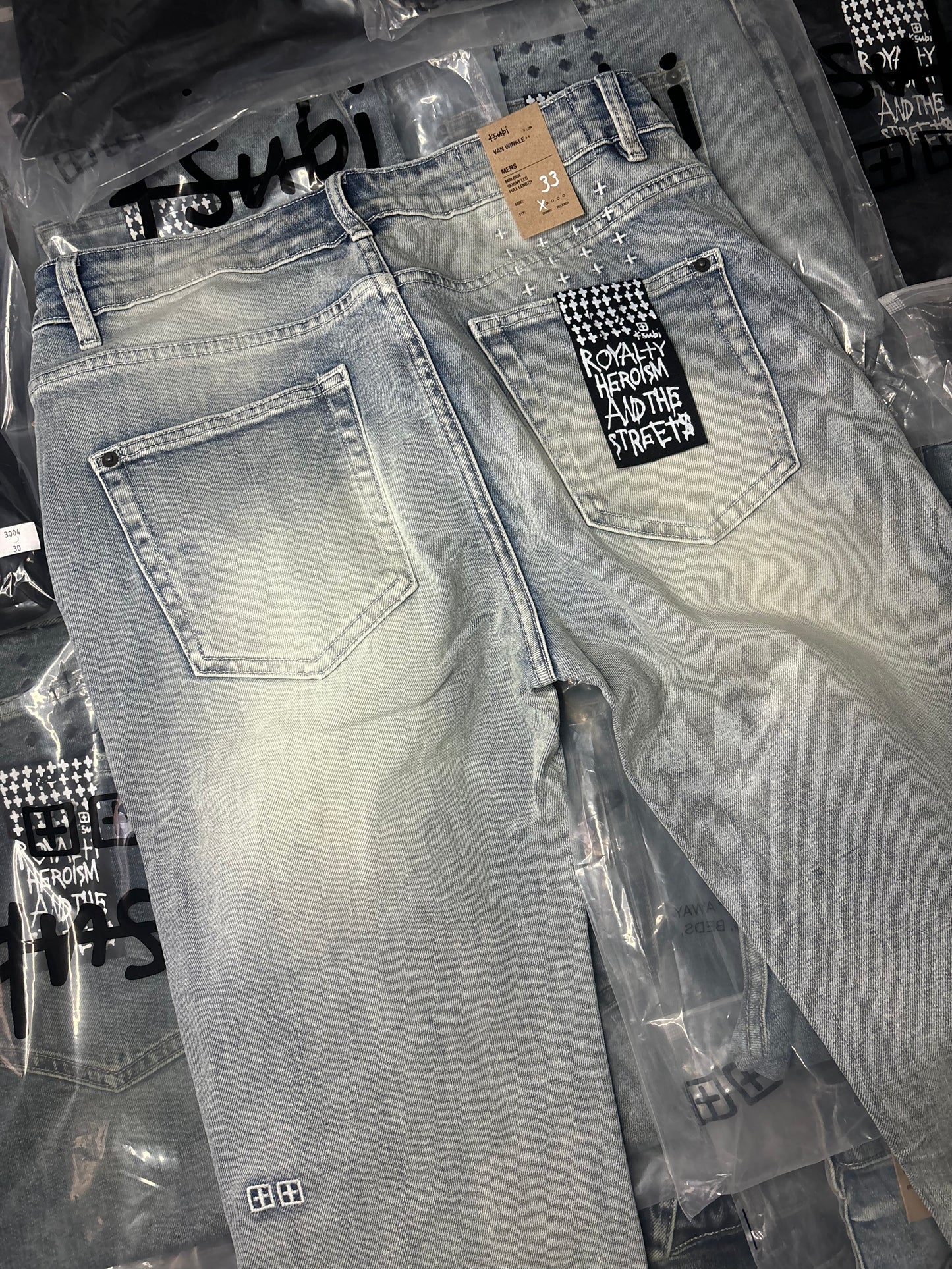 KSUBI STITCH LIGHT JEANS