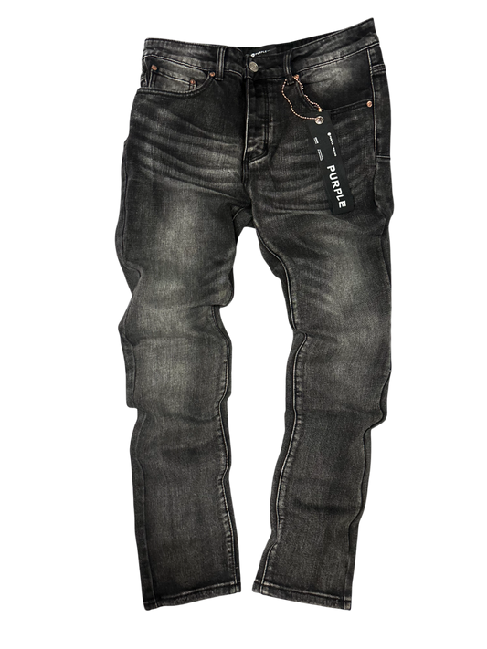 PURPLE BRAND BLACK FADED BLACK LABEL JEANS P001