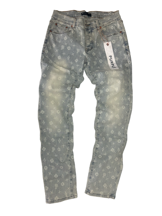 PURPLE BRAND MONOGRAM JEANS