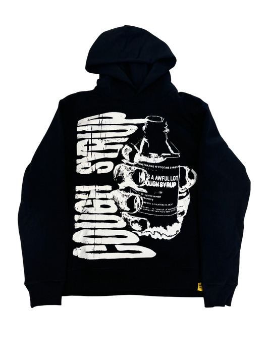 THATS AN AWFUL LOT OF COUGH SYRUP "Warning" HOODIE BLACK