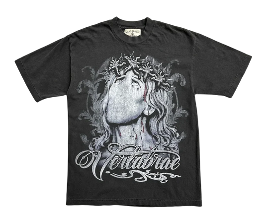 VERTABRAE MOST HIGH T-SHIRT FADED BLACK