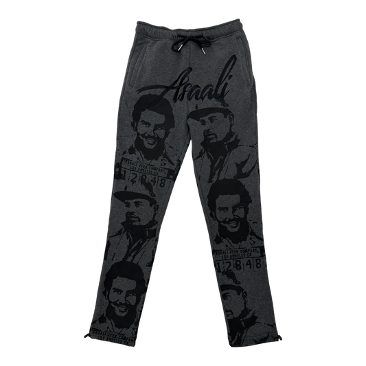 ASAALI MIDNIGHT GREY CARTEL SWEATS