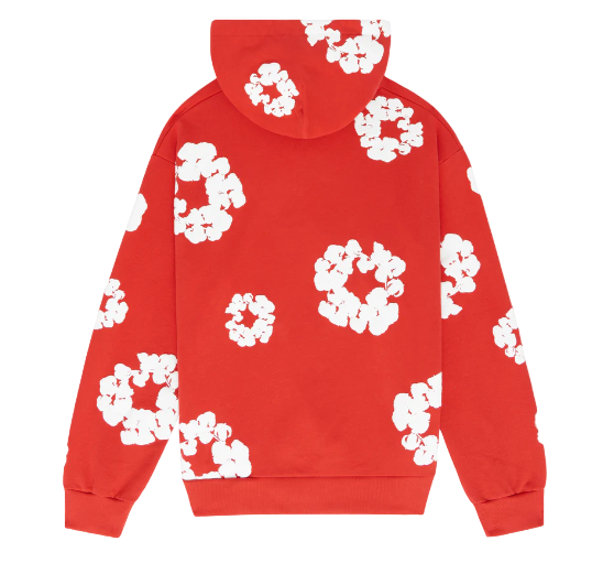 DENIM TEARS THE COTTON WREATH SWEATSHIRT RED