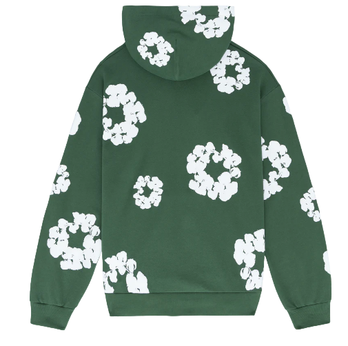 DENIM TEARS THE COTTON WREATH SWEATSHIRT GREEN