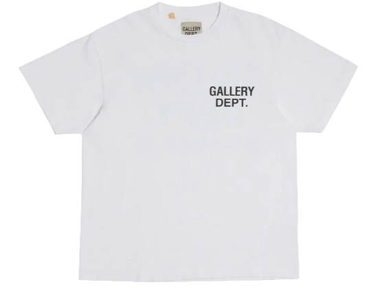 GALLERY DEPT. SOUVENIR T-SHIRT WHITE/BLACK