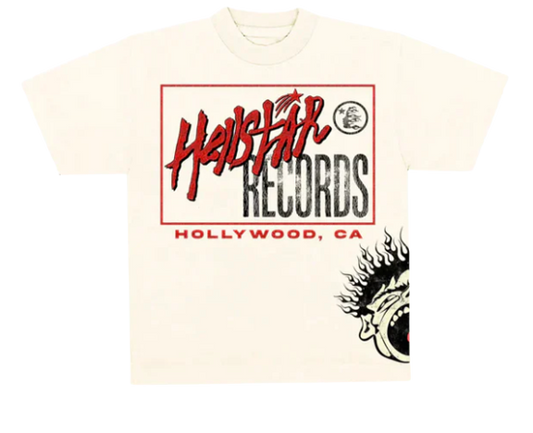 HELLSTAR RECORDS T-SHIRT WHITE