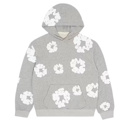 DENIM TEARS THE COTTON WREATH SWEATSHIRT GREY