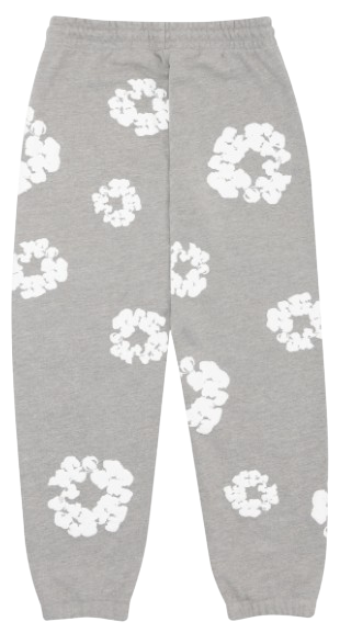 DENIM TEARS THE COTTON WREATH SWEATPANTS GREY