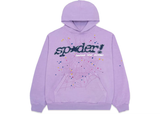 SP5DER ACAI HOODIE PURPLE