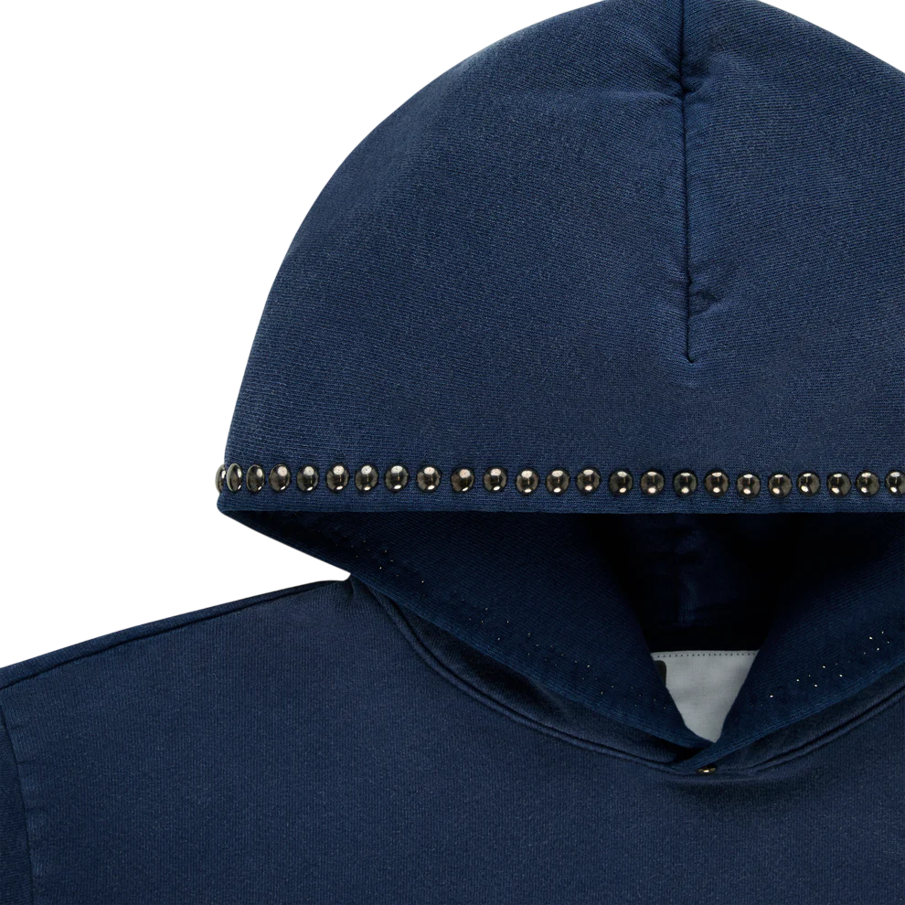 SP5DER PUNK V3 STUDDED HOODIE