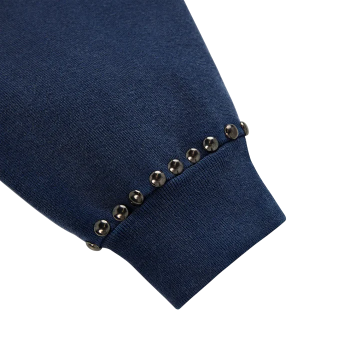 SP5DER PUNK V3 STUDDED HOODIE