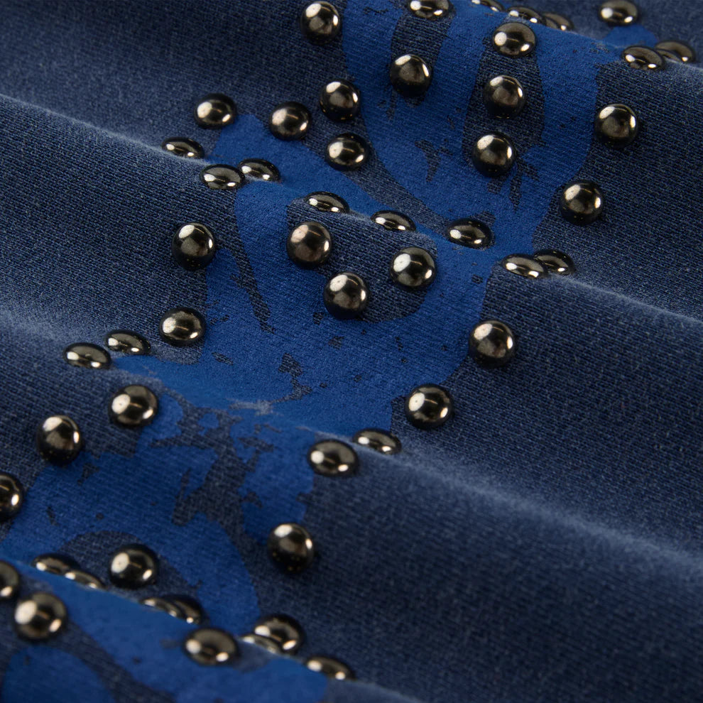 SP5DER PUNK V3 STUDDED HOODIE