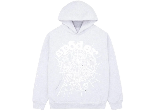 SP5DER OG WEB HOODIE HEATHER GREY