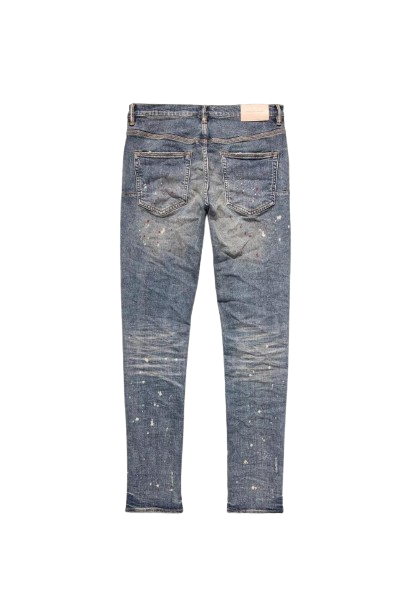 PURPLE BRAND JEANS VINTAGE SPOTTED INDIGO P002