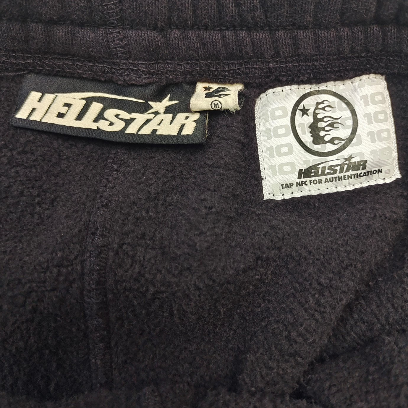 HELLSTAR AIRBRUSHED SKULL FLARE SWEATPANTS