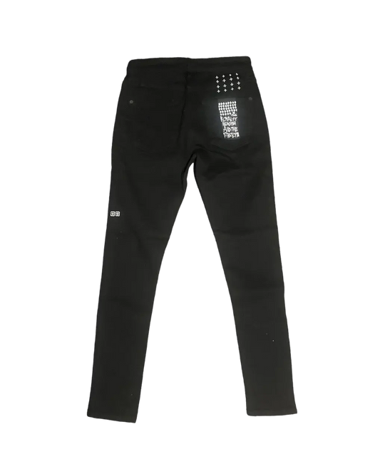 KSUBI BLACK VAN WINKLE JEANS