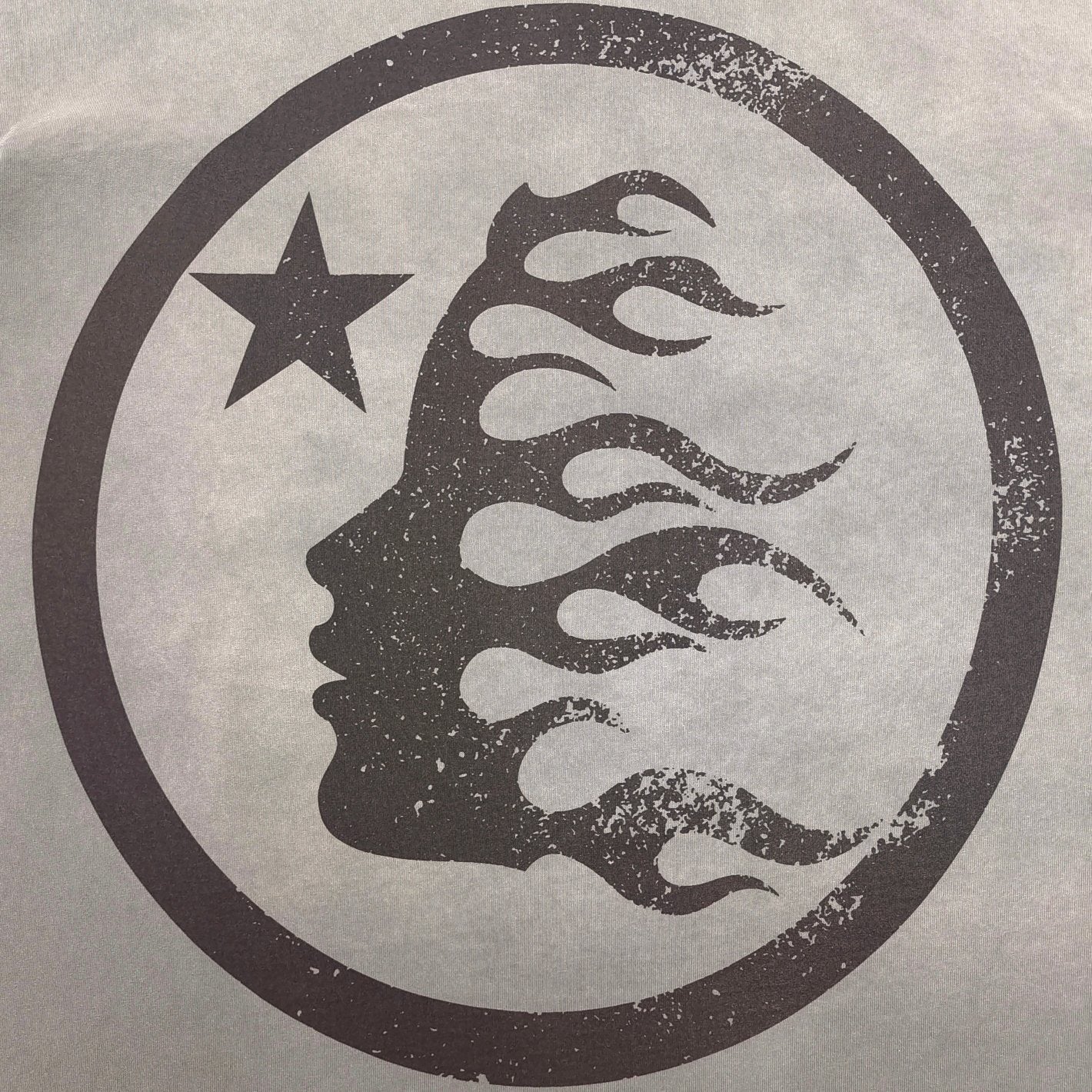 HELLSTAR SPORTS LOGO T-SHIRT GREY