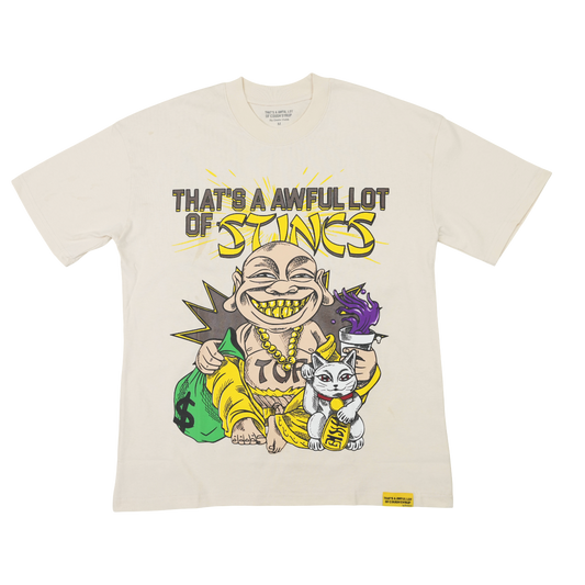 THATS AN AWFUL LOT OF COUGH SYRUP STINC TEAM BUDDHA SHIRT