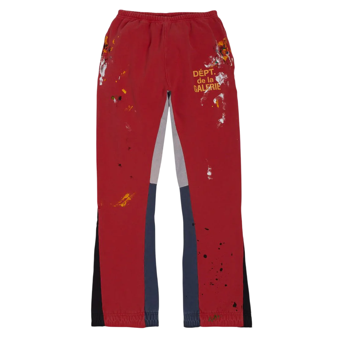 GALLERY DEPT. FRENCH LOGO PAINTED FLARE SWEATPANTS