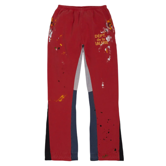 GALLERY DEPT. FRENCH LOGO PAINTED FLARE SWEATPANTS