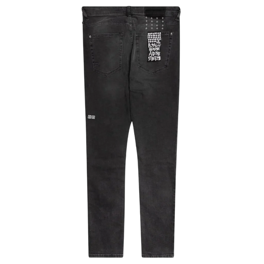 KSUBI VAN WINKLE BLACK DENIM