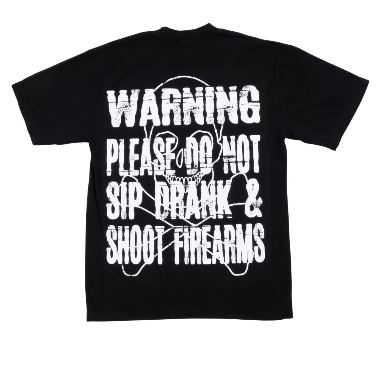 THATS AN AWFUL LOT OF COUGH SYRUP "Warning" TEE BLACK